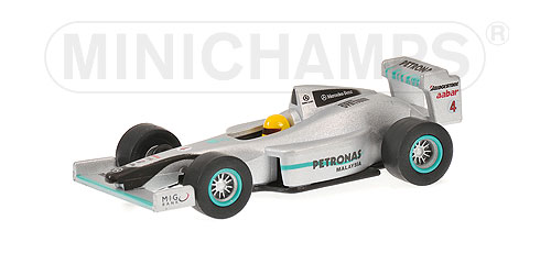 MERCEDES GP - PULLBACK NICO ROSBERG - 2010 1:66 model