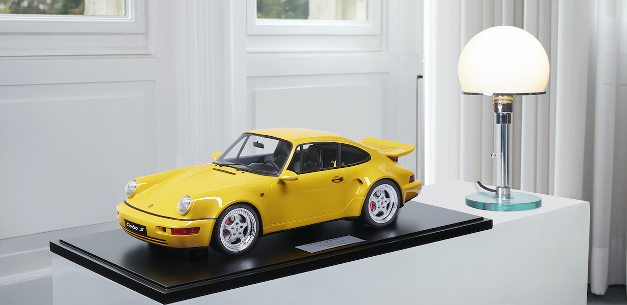 PORSCHE 911 (964) TURBO S – 1992 – SPEEDGELB - L.E. 164 pcs. 1:8 model