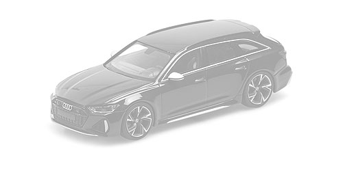 AUDI RS 6 AVANT – 2019 – RED METALLIC 1:87 model
