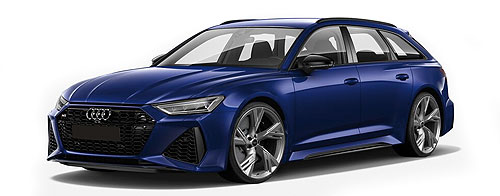 AUDI RS 6 AVANT – 2019 – BLUE METALLIC 1:87 model