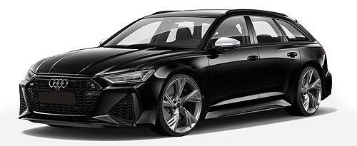 AUDI RS 6 AVANT – 2019 – BLACK METALLIC 1:87 model