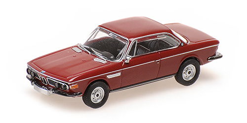 BMW 3.0 CSI – 1971 – DARK RED METALLIC 1:87 model