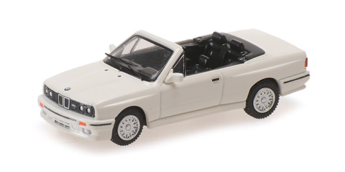 BMW M3 (E30) CABRIOLET – 1988 – WHITE 1:87 model