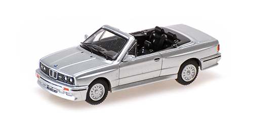 BMW M3 (E30) CABRIOLET – 1988 – SILVER 1:87 model