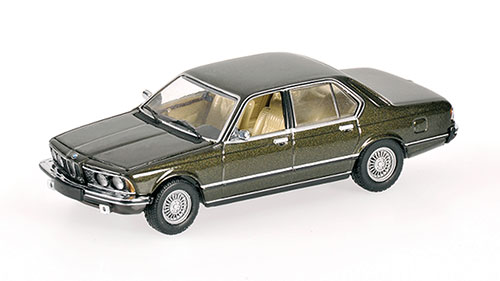 BMW 733I (E23) – 1977 – GREEN METALLIC 1:87 model