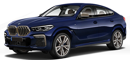 BMW X6 – 2020 – BLUE METALLIC 1:87 model