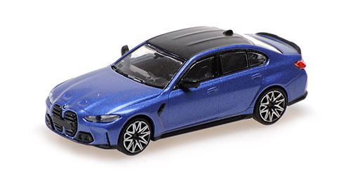 BMW M3 – 2020 – BLUE METALLIC 1:87 model
