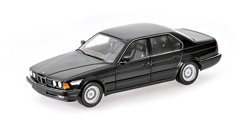 BMW 7-SERIES (E32) – 1986 – BLACK METALLIC 1:87 model
