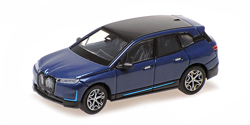 BMW IX M60 – 2022 – BLUE METALLIC 1:87 model
