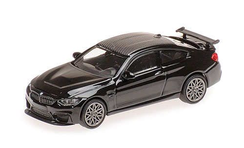 BMW M4 GTS – 2016 – BLACK METALLIC W/ GREY WHEELS 1:87 model