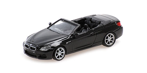 BMW M6 CABRIO – 2015 – BLACK METALLIC 1:87 model
