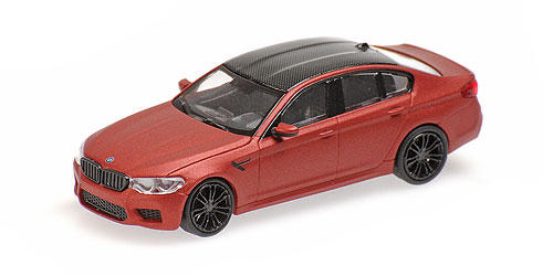 BMW M5 – 2018 – MATT RED 1:87 model