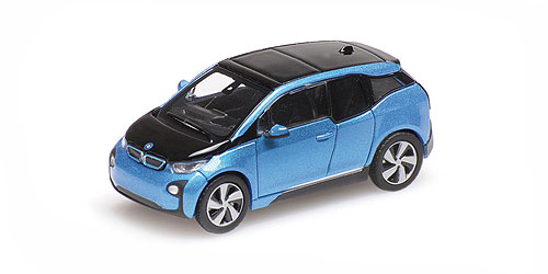 BMW I3 – 2014 – BLUE METALLIC 1:87 model