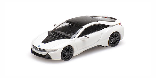 BMW I8 COUPÉ – 2015 – WHITE METALLIC 1:87 model