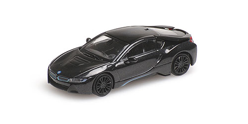 BMW I8 COUPÉ – 2015 – GREY METALLIC 1:87 model