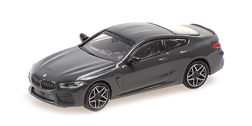 BMW M8 COUPE – 2019 – GREY METALLIC 1:87 model