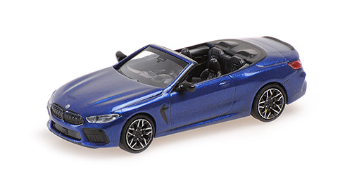 BMW M8 CABRIOLET – 2019 – BLUE METALLIC 1:87 model