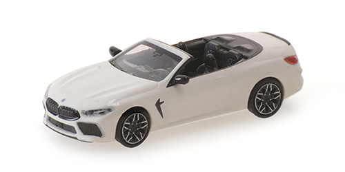 BMW M8 CABRIOLET – 2019 – WHITE 1:87 model