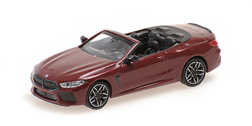 BMW M8 CABRIOLET – 2019 – RED METALLIC 1:87 model