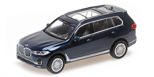 BMW X7 – 2019 – BLUE METALLIC 1:87 model
