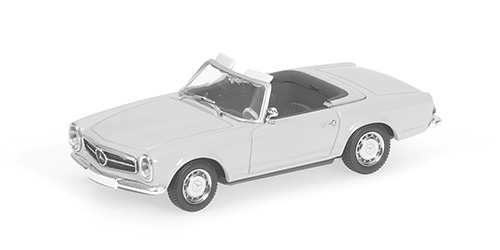 MERCEDES-BENZ 280 SL – 1968 – LIGHT BLUE METALLIC 1:87 model