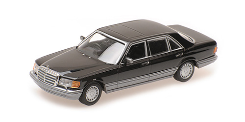 MERCEDES-BENZ 560 SEL – 1989 – BLACK 1:87 model