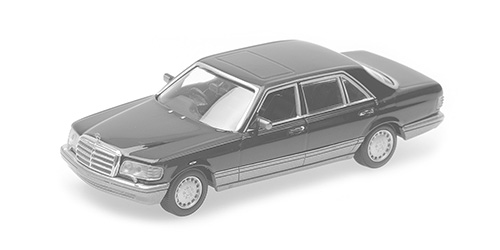 MERCEDES-BENZ 560 SEL – 1989 – PURPLE METALLIC 1:87 model