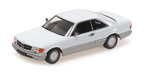 MERCEDES-BENZ 560 SEC – 1986 – WHITE 1:87 model