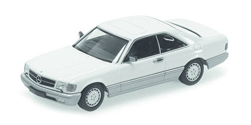 MERCEDES-BENZ 560 SEC – 1986 – BLUE METALLIC 1:87 model