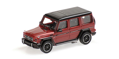 MERCEDES-AMG G65 G-CLASS – 2015 – RED METALLIC 1:87 model