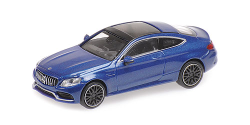 MERCEDES-AMG C 63 C-CLASS COUPÉ – 2015 – DARK BLUE METALLIC 1:87 model
