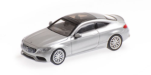 MERCEDES-AMG C 63 C-CLASS COUPÉ – 2015 – SILVER METALLIC 1:87 model