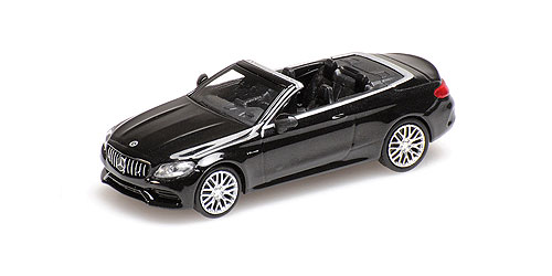 MERCEDES-AMG C 63 C-CLASS CABRIOLET – 2019 – BLACK 1:87 model