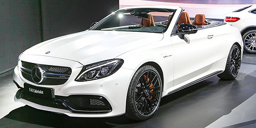 MERCEDES-AMG C 63 C-CLASS CABRIOLET – 2019 – WHITE 1:87 model