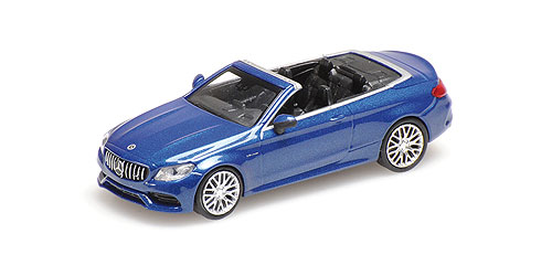 MERCEDES-AMG C 63 C-CLASS CABRIOLET – 2016 – DARK BLUE METALLIC 1:87 model