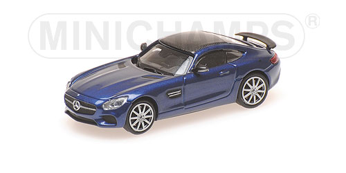 MERCEDES-AMG GTS – 2015 – BLUE METALLIC 1:87 model
