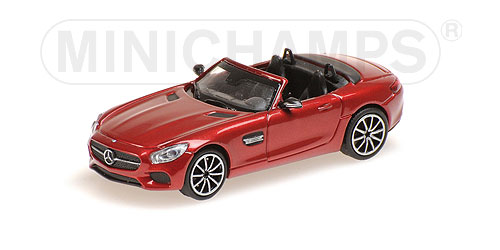 MERCEDES-AMG GTS CABRIOLET – 2015 – RED 1:87 model