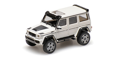BRABUS 4×4² AUF BASIS MERCEDES-BENZ G 500 4×4² – 2016 – WHITE 1:87 model