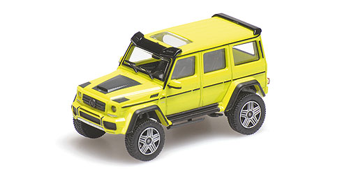 BRABUS 4×4² AUF BASIS MERCEDES-BENZ G 500 4×4² – 2016 – YELLOW 1:87 model