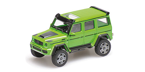 BRABUS 4×4² AUF BASIS MERCEDES-BENZ G 500 4×4² – 2016 – GREEN 1:87 model