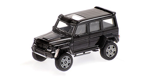 BRABUS 4×4² AUF BASIS MERCEDES-BENZ G 500 4×4² – 2016 – BLACK 1:87 model