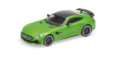 MERCEDES-AMG GT-R – 2017 – GREEN METALLIC 1:87 model