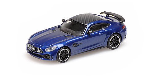 MERCEDES-AMG GT-R – 2017 – BLUE METALLIC 1:87 model