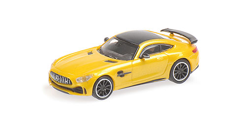 MERCEDES-AMG GT-R – 2017 – YELLOW METALLIC 1:87 model