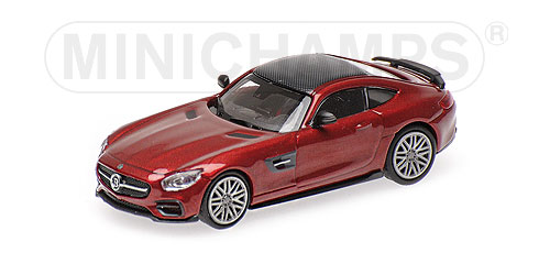 BRABUS 600 AUF BASIS MERCEDES-BENZ AMG GT S – 2015 – RED 1:87 model