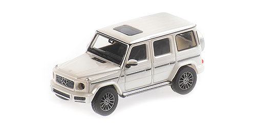 MERCEDES-BENZ G-KLASSE W 463 – 2018 – DESIGNO DIAMANTWEISS BRIGHT – 1:87 model