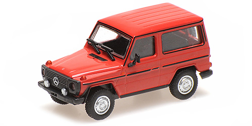 MERCEDES-BENZ G-MODEL SHORT (W460) – 1980 – RED 1:87 model