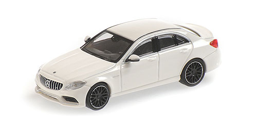MERCEDES-AMG C63 LIMOUSINE – WHITE 1:87 model