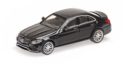 MERCEDES-AMG C63 LIMOUSINE (W205) – BLACK METALLIC – 2019 1:87 model