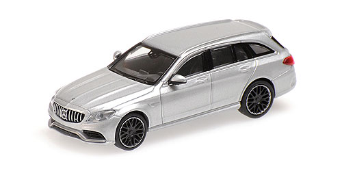 MERCEDES-AMG C 63 T-MODELL (S205) – 2019 – SILVER METALLIC 1:87 model